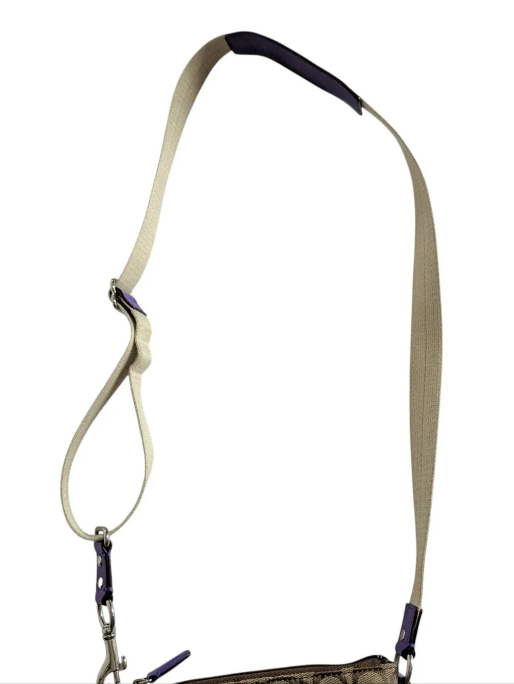 Coach Signature Logo Canvas Crossbody
